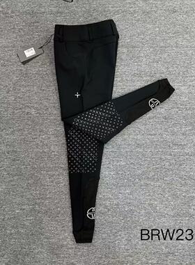 意大利Trolle女款半硅胶马裤马术马裤骑马弹力高腰训练马裤BRW23
