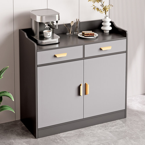 家用餐边柜靠墙客厅柜子储物柜办公室茶水柜厨房杂物收纳置物架