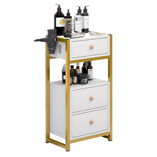 理发店工具柜美发店镜台剪发柜美容院小推车发廊专用吹风机置物架