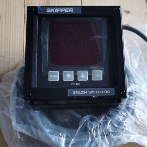 SKIPPER计程仪 CD401 EML224 SPEED LOG 全新现货议价
