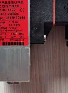 丹佛斯Danfoss压力开关MBC5100 2431-2DB04 061B110466 1-10bar