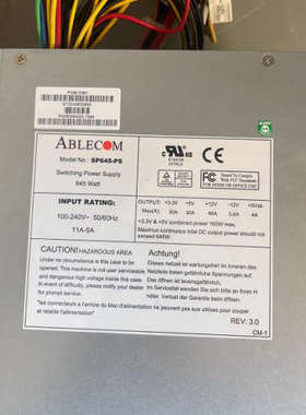 SP645-PS超微ABLECOM SP645-PS 工业设备电源