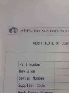 AMAT 0190-75404 AMAT 0190-41714 AMAT 0190-49032
