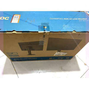 aoc显示器 型号Q2490PXQ显示器 成色如图 新的很