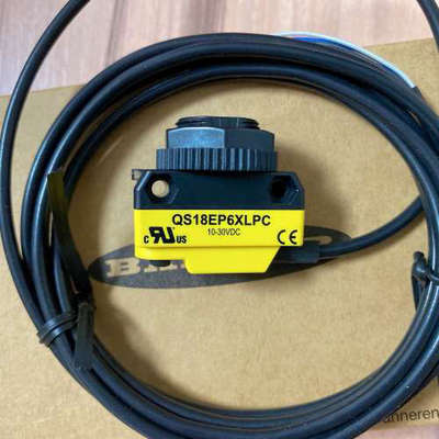 美国BANNER邦纳QS18EP6XLPC透明玻璃瓶物体专用镜反式检测感测器