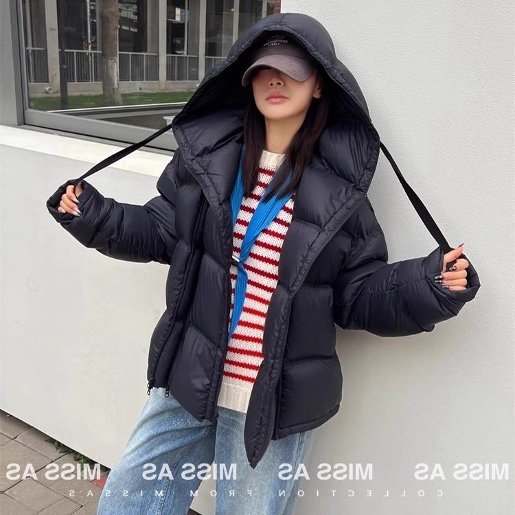 高充绒量泡芙羽绒服女新款超好看