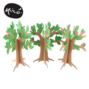 植树节地球日手工diy大树绿叶儿童创意粘贴制作装饰幼儿园材料包