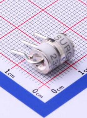 SE83-230X 气体放电管(GDT) 230V 10kA 3端 插件GDT 插件,8x10mm