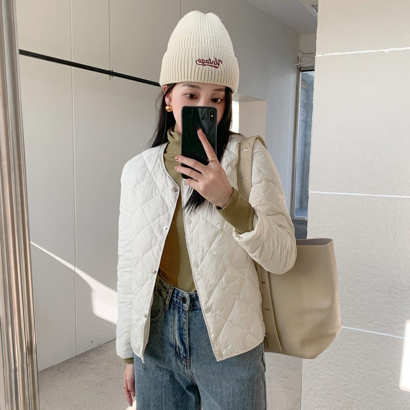 羽绒服内胆女90%白鸭绒不钻绒