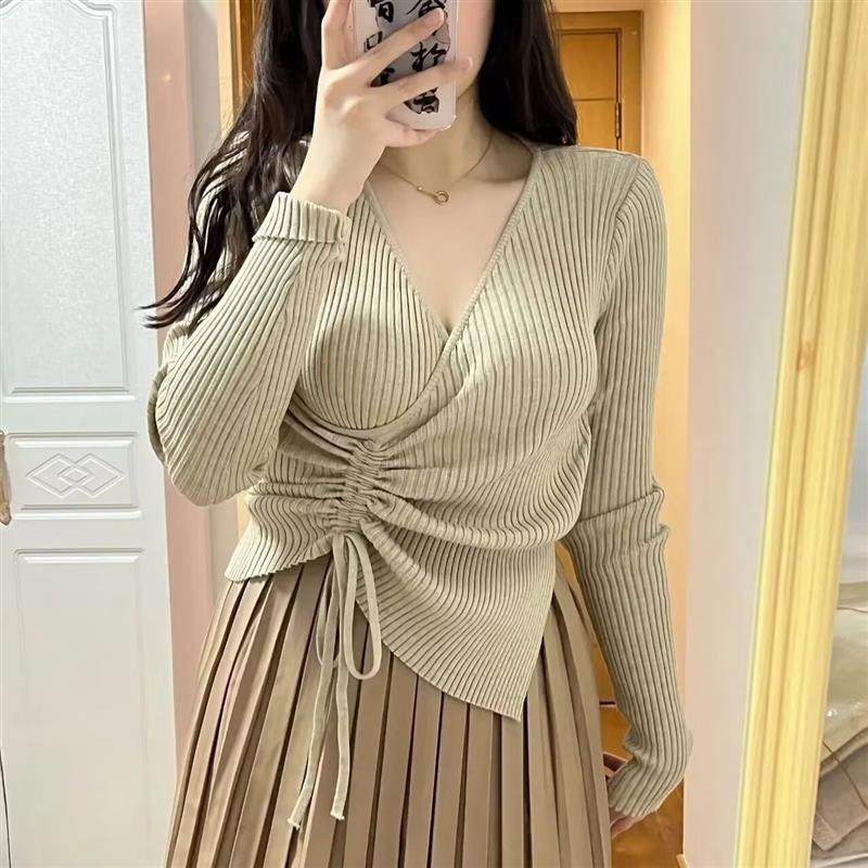 秋冬加厚毛衣女韩版潮流宽松日系针织衫冬季ins港风慵懒线衣外套