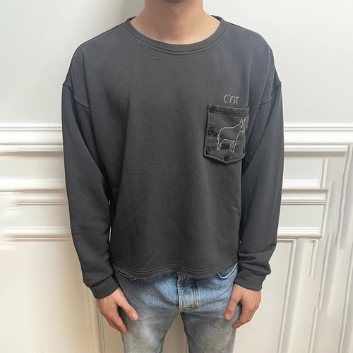 BAZISZT 26FW 秋冬新款OKAY T 恤 老虎上上山