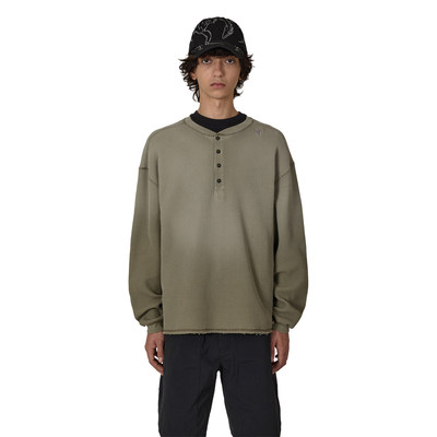 ROA 26SS 蜜蜂日晒褪色有机华夫格塞拉菲诺长袖 老虎上上山