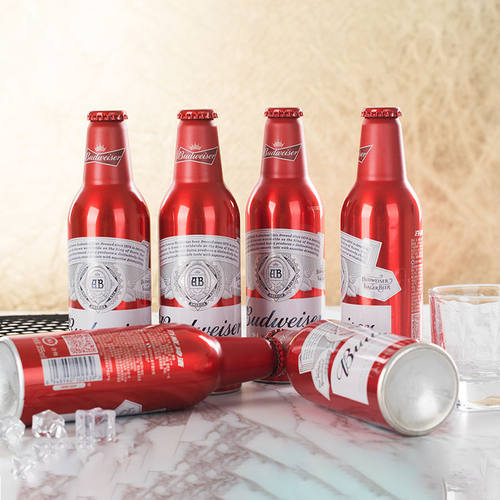 百威红铝瓶啤酒355ml*24瓶