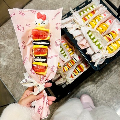 冬天的浪漫是奶皮子糖葫芦给的