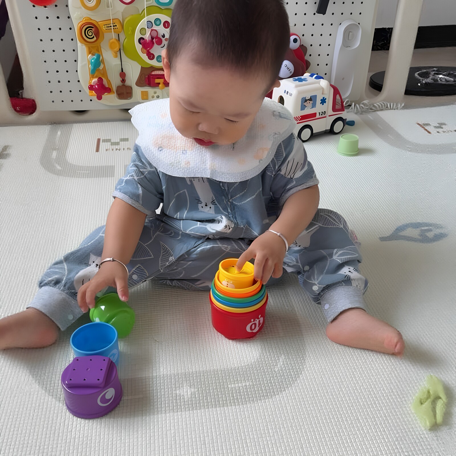 【开智玩具】益智玩具婴儿叠叠杯图片