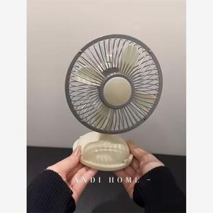 小家電復古桌面小風扇辦公室學生宿舍靜音風扇夏解 讓生活更美好