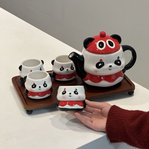 陶瓷水壶杯子可爱茶壶水具套餐