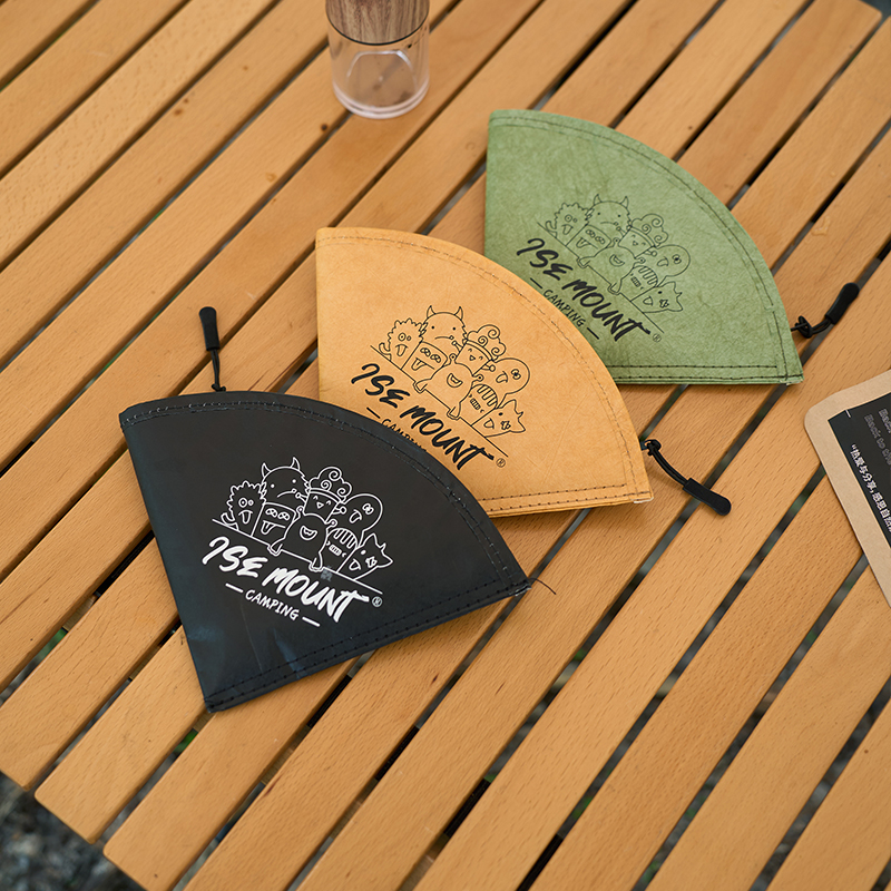 小岛屿山户外收走咖啡滤纸袋杜邦纸防水防潮V01V02咖啡滤纸收纳包
