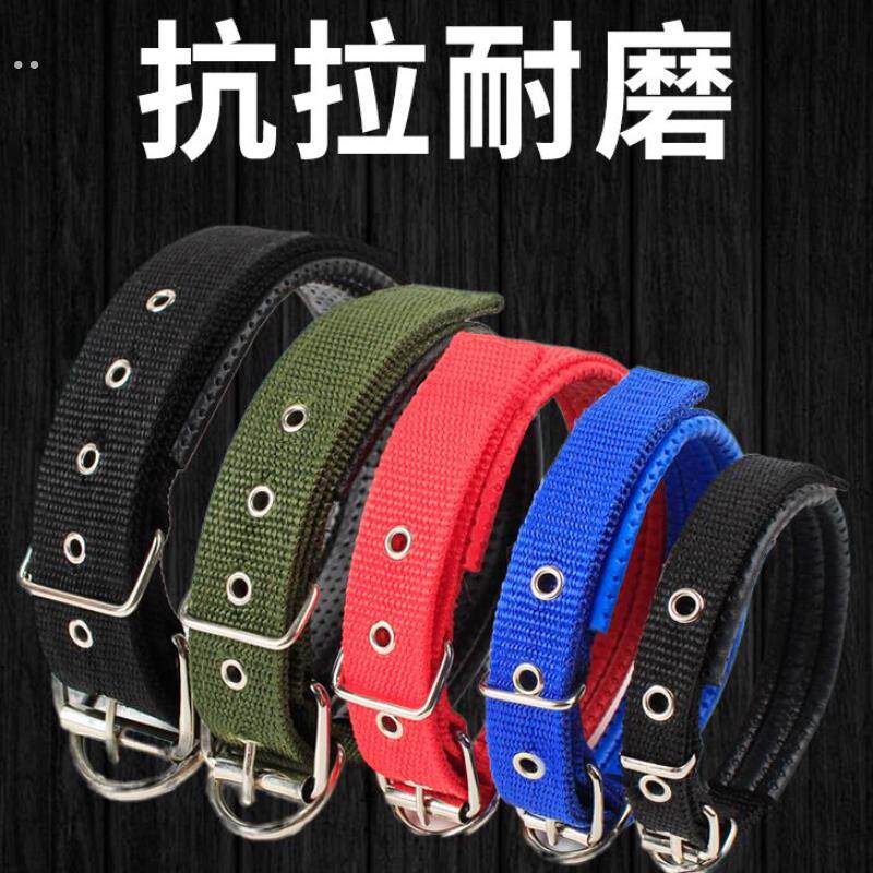 宠物狗狗项圈脖圈牵引绳铃铛小型中型大型犬狗脖套颈圈