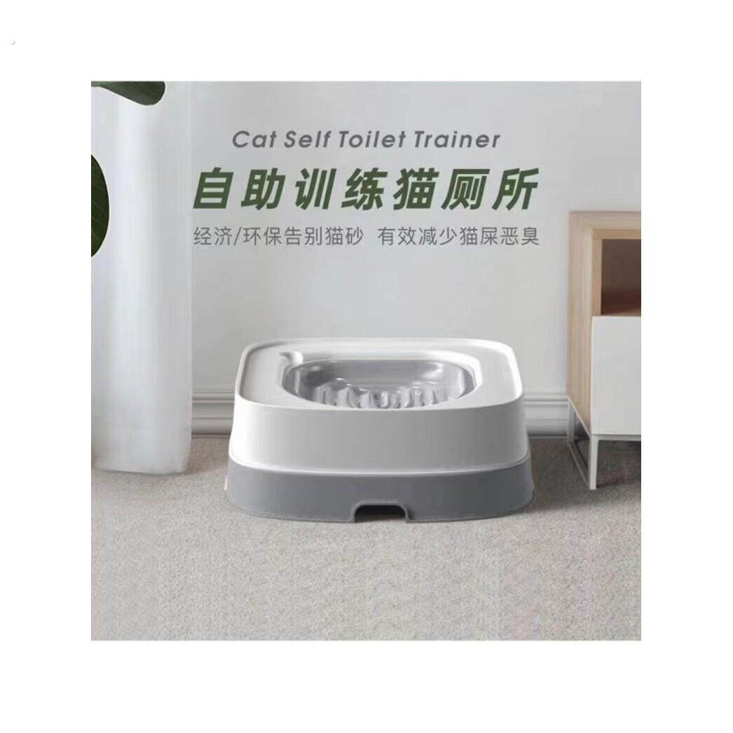 新款宠物猫厕训练器 马桶猫厕所 狗狗蹲厕坐便器代替猫砂盘大小便