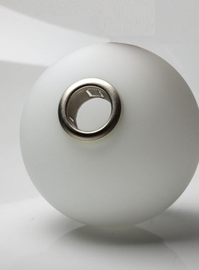 玻璃灯罩白色G9圆形外壳罩不带灯磨砂球形吊灯台灯灯罩LED灯罩