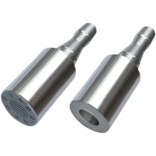 硅胶软管沉头304不锈钢加重头茶具配件桶装水抽水泵水管沉管钢头