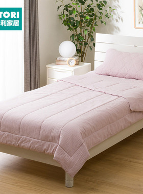 NITORI宜得利家居 四季通用卧室家用可机洗 薄被水洗纯棉GyRO