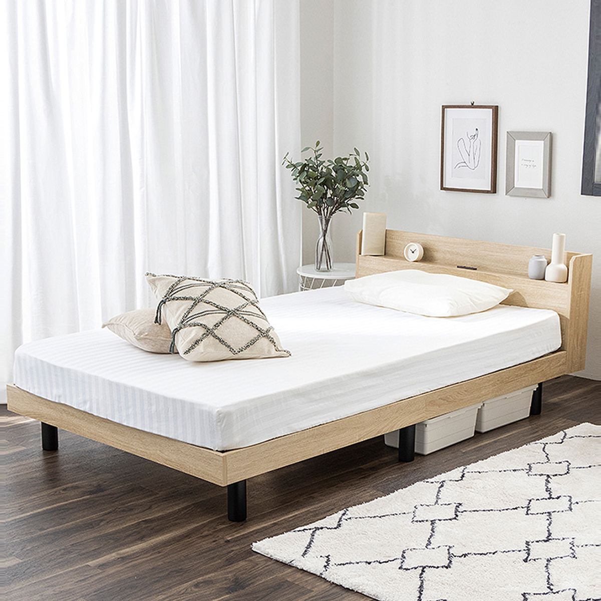 NITORI宜得利家居悬浮床极简床