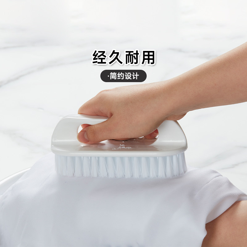 NITORI宜得利家居衣服刷子家用洗鞋刷子清洁刷子多功能清洁洗衣刷 - 实物图