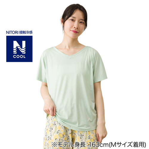 NITORI宜得利家居冷感蝙蝠袖T恤