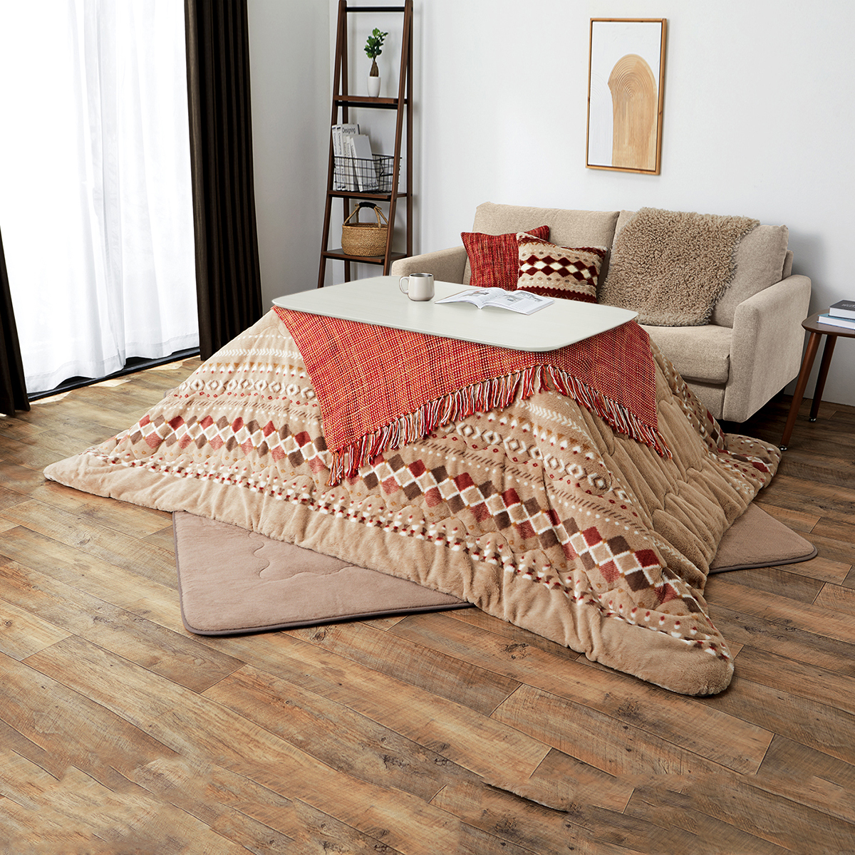 NITORI宜得利家居榻榻米两用暖桌