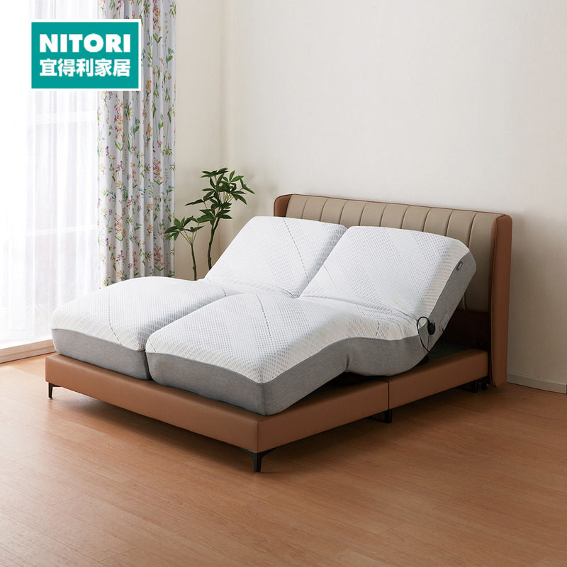 NITORI宜得利家居 家具电动多功能现代简约床垫 XM222,住宅家具,电动/智能床垫,淘宝优惠券,粉丝福利购,淘宝优惠卷