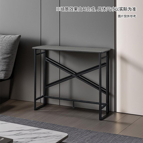 NITORI宜得利家居 家具 现代简约家用吧台桌 BL002 中棕色