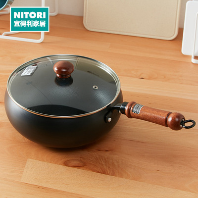 NITORI宜得利家居电磁炉燃气铁锅