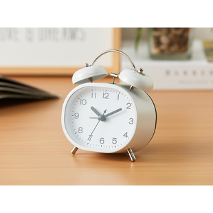 NITORI宜得利家居 起床用强力叫醒闹铃双耳闹钟 派勒蒂Ⅱ