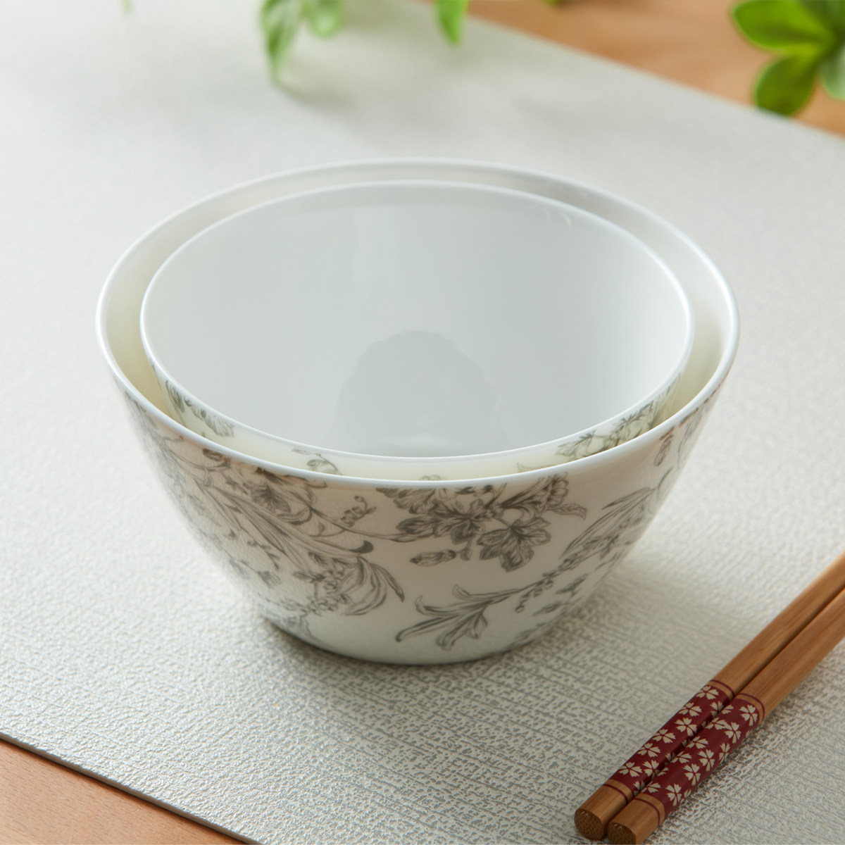 NITORI宜得利家居骨瓷餐具Flora图片