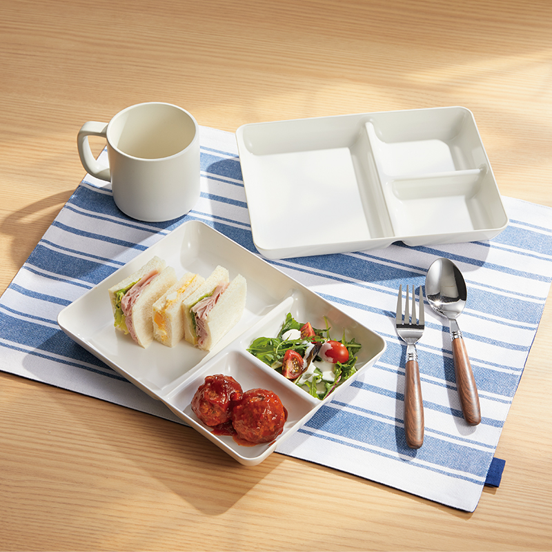 NITORI家用分格午餐盘