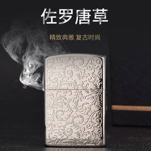 防风砂轮男士 佐罗902唐草Z8349打火机个性 礼品火机批发 祝融