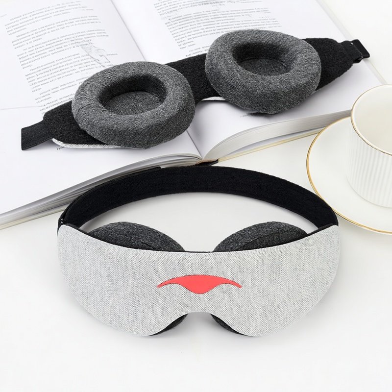 睡眠眼罩带可拆卸眼杯跨境亚马逊Manta Sleep Mask可调节遮光眼罩