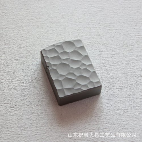 祝融-战甲护盾WARARMOR钛合金煤油打火机外壳手雕陨石坑圆头密封