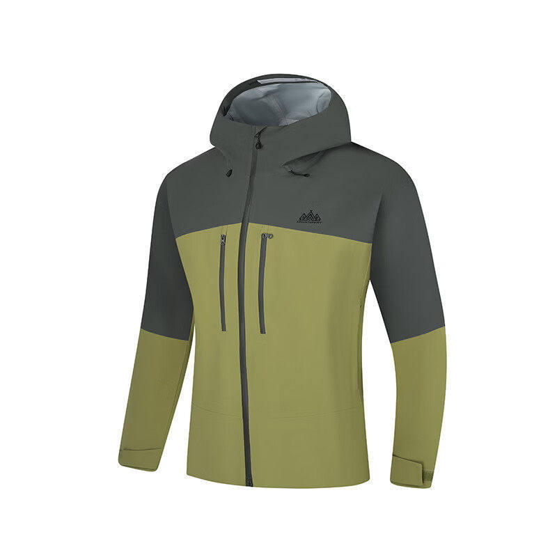 361°冲锋衣男款运动外套2026春季新款户外防风连帽衫撞色上衣