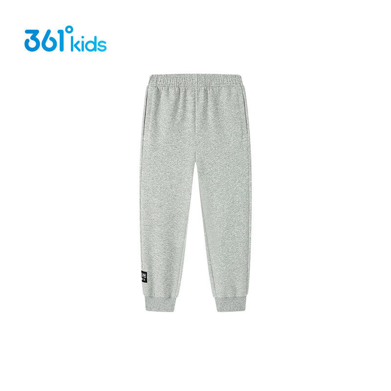 361°童装男童运动裤针织长裤2026春季新款中大童束脚裤子