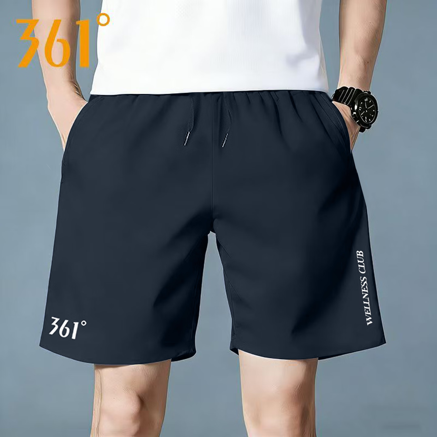 361°运动短裤羽毛球服男裤