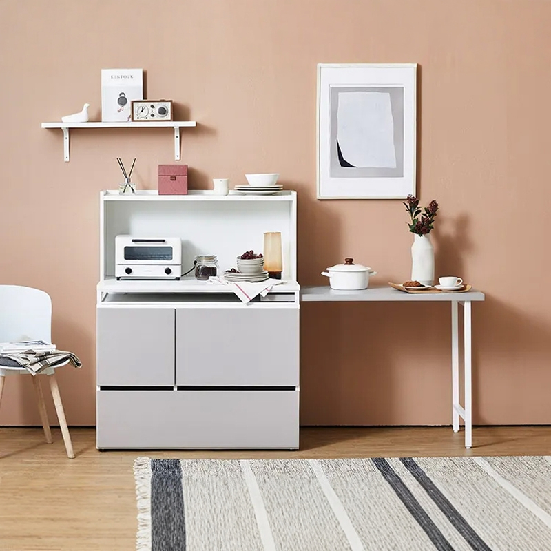 实木餐边柜储物柜展示柜