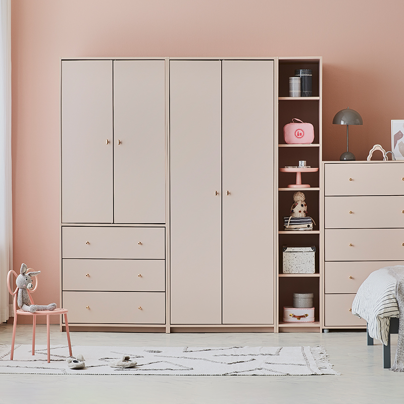 实木奢华卧室衣柜汉森北欧现代