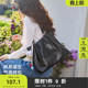 三福托特包女新款 牛仔包通勤包包大容量托特包百搭单肩挎包458518