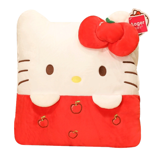 哆啦A梦叮当机器猫凯蒂猫HelloKitty抱枕手暖玩偶布娃娃毛绒玩具