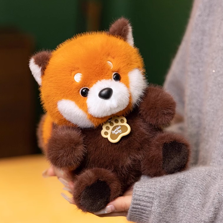 【超高品质】仿真小熊猫浣熊公仔