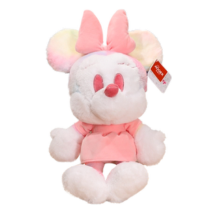 正版迪士尼米奇米妮史迪仔公仔玩偶毛绒玩具娃娃女孩儿童生日礼物