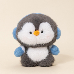 可可小企鹅毛绒玩具公仔企鹅玩偶睡觉抱枕布娃娃送儿童女生日礼物